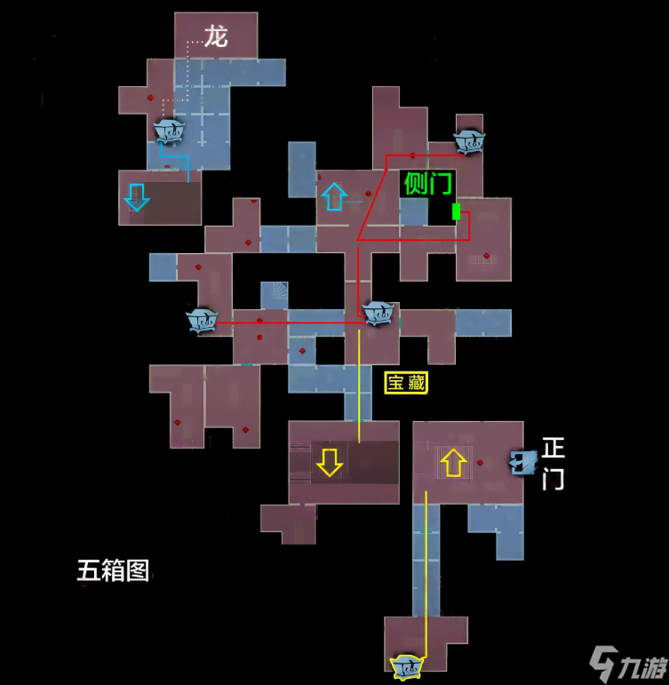 超自然行動(dòng)組極限古城房間地圖小抄(附圖)