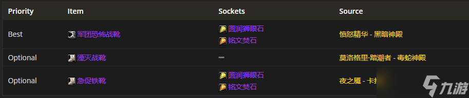 魔兽世界TBC P4：狂暴战装备的精选攻略