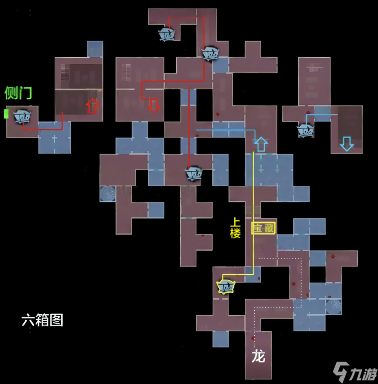 超自然行動(dòng)組極限古城房間地圖小抄(附圖)