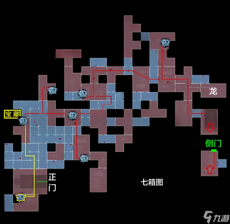 超自然行動(dòng)組極限古城房間地圖小抄(附圖)
