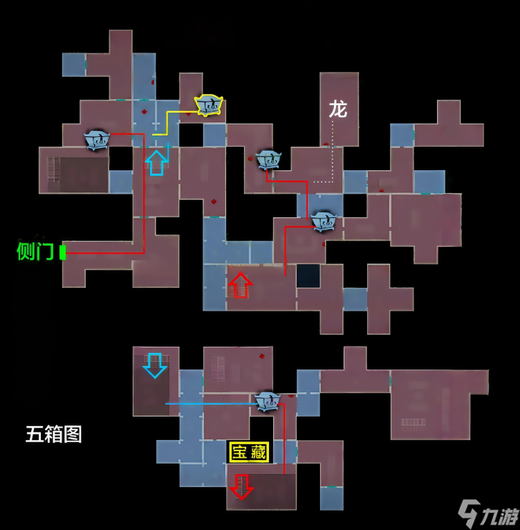 超自然行動(dòng)組極限古城房間地圖小抄(附圖)