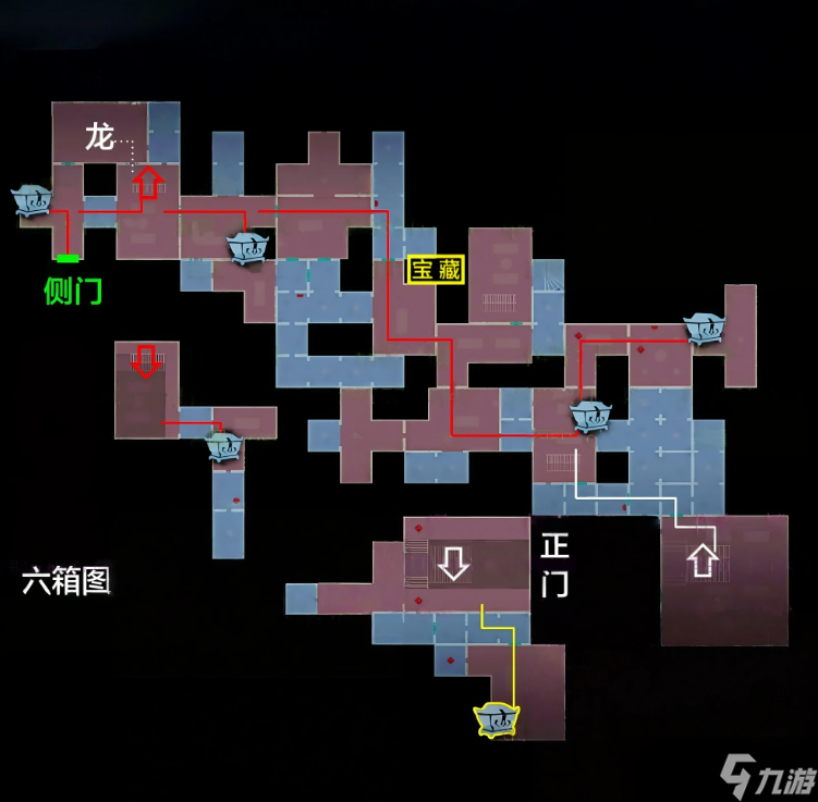 超自然行動(dòng)組極限古城房間地圖小抄(附圖)