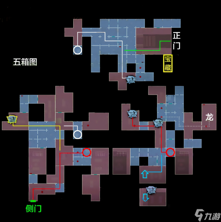 超自然行動(dòng)組極限古城房間地圖小抄(附圖)