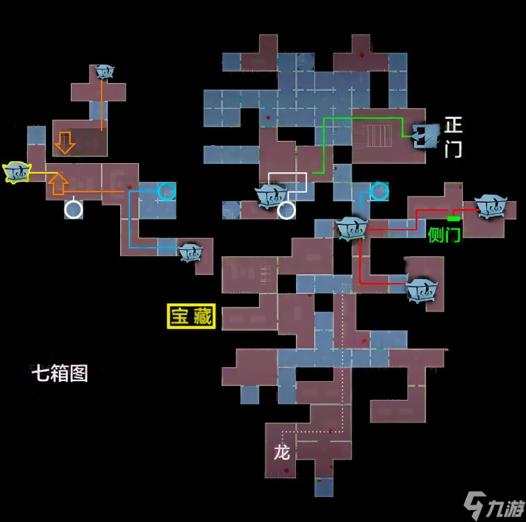 超自然行動(dòng)組極限古城房間地圖小抄(附圖)