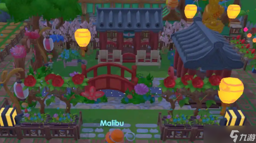 摩尔庄园七夕花门怎么装修