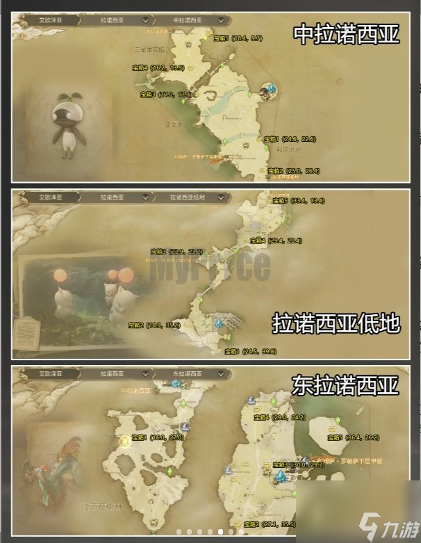 最终幻想14水晶世界全地图神奇松鼠宝箱位置全收集攻略