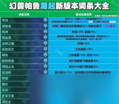 幻獸帕魯泰拉瑞亞聯(lián)動(dòng)版本有什么詞條