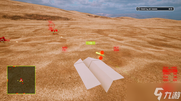 单人飞行游戏《Paper Wars Demo》在Steam正式上线