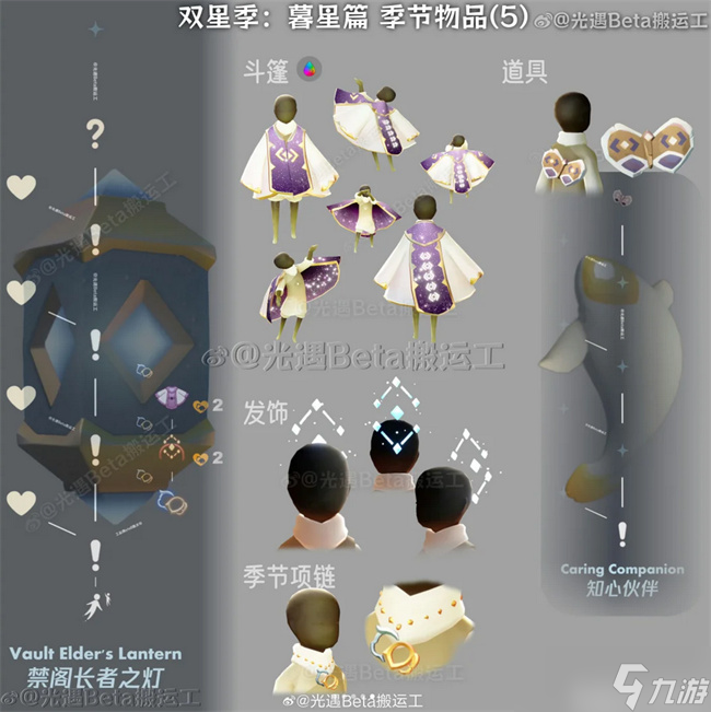 sky光遇暮星季先祖兑换图物品一览