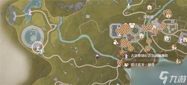 无限暖暖花愿镇雕像谜题怎么解 花愿镇雕像谜题解谜攻略