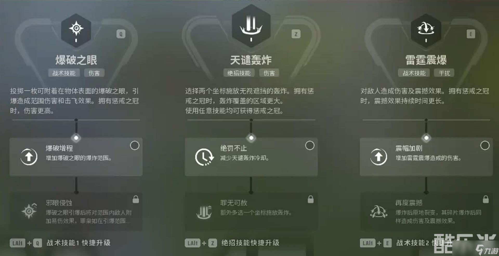《远光84》罪枭天赋加点