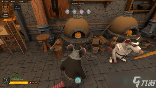 老鼠厨师模拟经营游戏《Restaurats Demo》7月9日在Steam正式发布