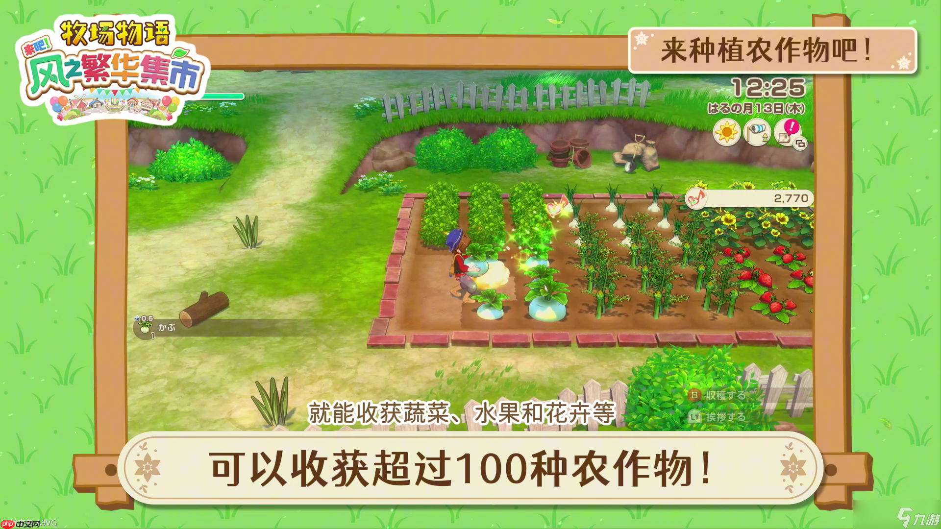 《牧場物語 來吧！風(fēng)之繁華集市》 系統(tǒng)介紹影片