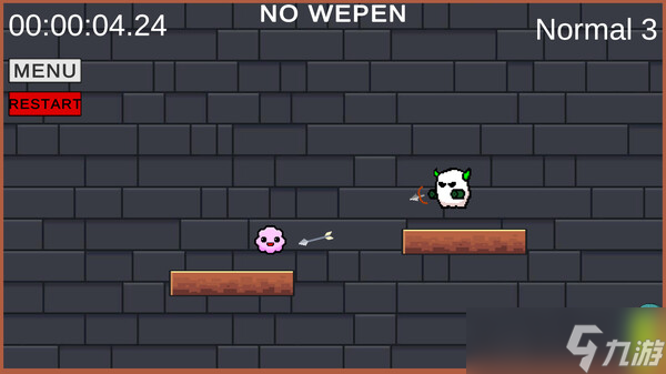 平台解谜新作《ARROW-ButtonHeart》7月9日正式登陆Steam商店