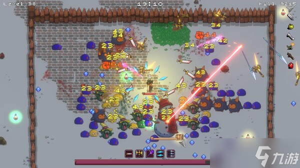 《史莱姆幸存者》7月12日Steam正式发售 子弹天堂割草新作