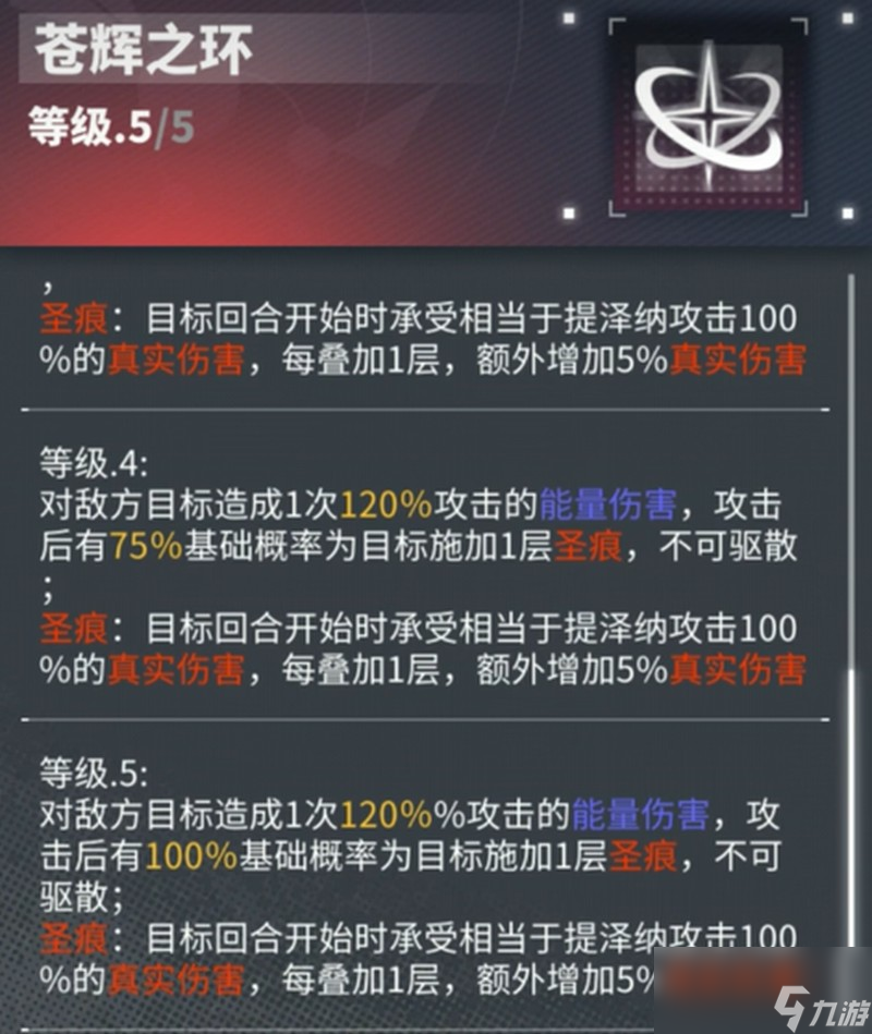 交错战线提泽纳有什么技能