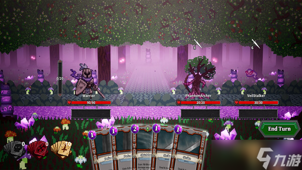 黑暗幻想风Roguelike卡牌构筑游戏《Veilwalkers》在Steam正式发行