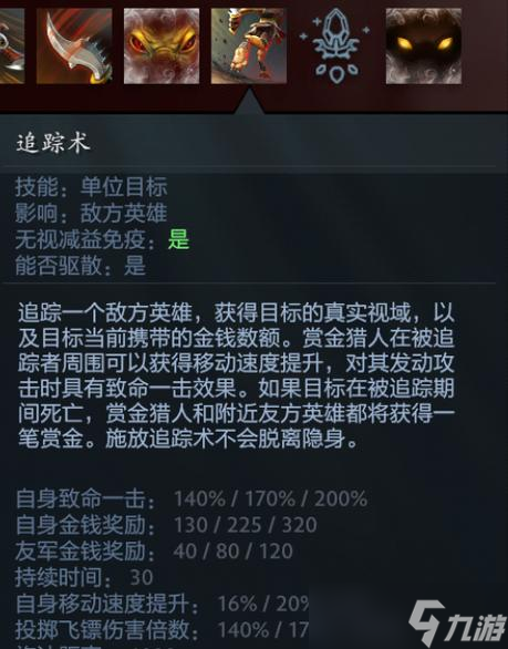 赏金猎人加点策略 dota2中怎么加点 