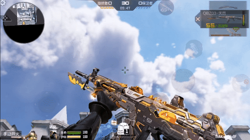 QBZ03-天罚武器评测，CF手游它与SCAR Light-白虎有什么不同呢？