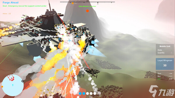飛行射擊游戲《我們的戰(zhàn)爭: 火力壓制》于7月11日在Steam平臺上架