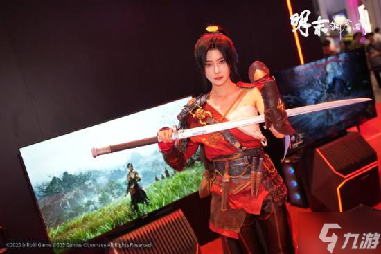 《明末渊虚之羽》BW现场返图：女主无常Coser超飒！