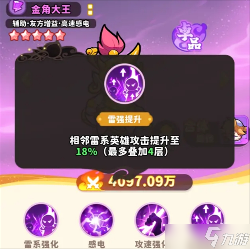 魔寵降臨雷系陣容配隊解析