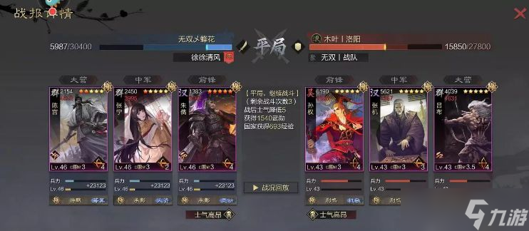 率土之濱四星滿紅朱俊怎么用