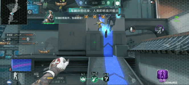 生化战场全新地图灵音都市，CF手游第一休整点进攻及防守攻略