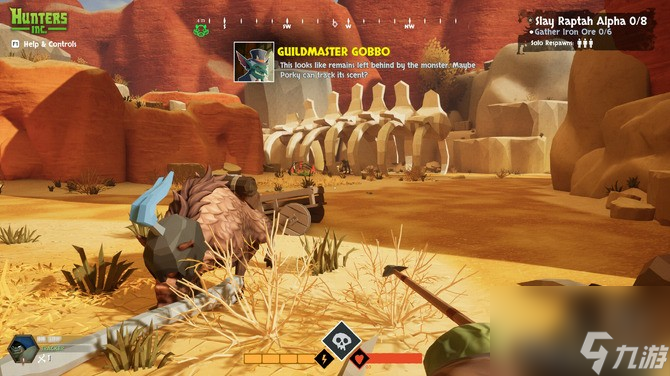 《蛮狩部落》Steam抢先体验 合作近战挑战怪物