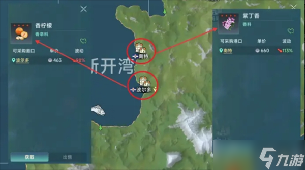 大航海时代传说香料对拉商路推荐