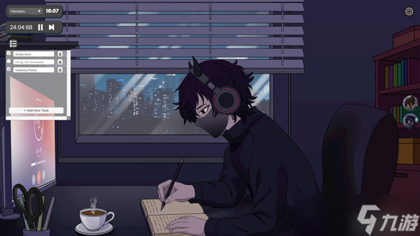 《Study With Me: Lofi Vibes》7月15日正式上线 Steam同步更新