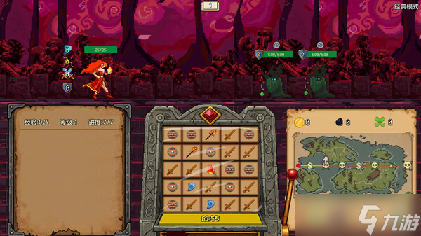 卡牌构成游戏《拉杆战士:弓箭与魔法》7月16日在Steam正式上线