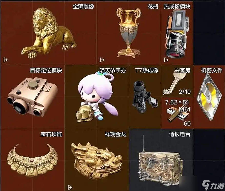 暗区突围什么东西值钱