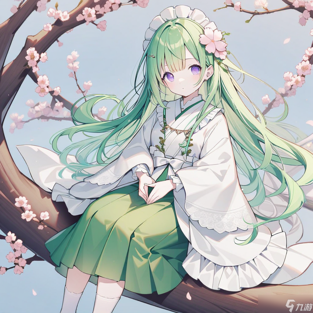 奥拉星（原创亚比•640•音奏篇）岁回春景——不眠樱（妖精）