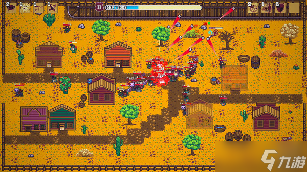 彈幕射擊游戲《Red Pistol》在Steam正式上線