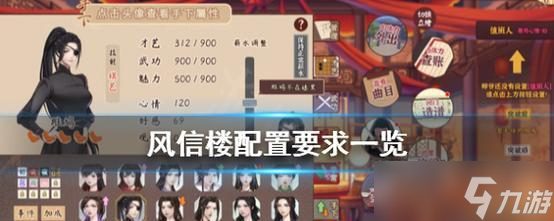 《風(fēng)信樓》游戲玉漏人物背景及初始屬性介紹 探索風(fēng)信樓之前 