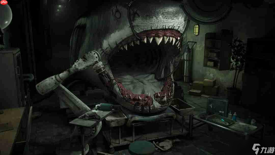 恐怖肉鸽新游《鲨鱼牙医》正式登场：别让鲨鱼咬掉你的头！