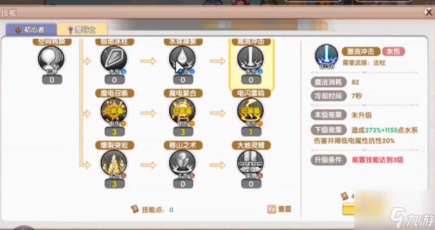 《飞飞重逢》魔导师技能介绍
