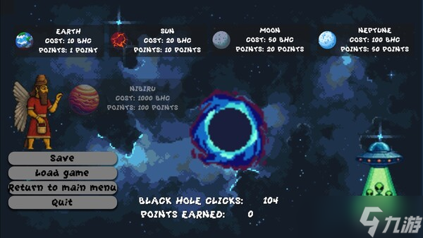 点击式宇宙休闲新作《Annunaki Clicker》7月14日正式登陆Steam商店