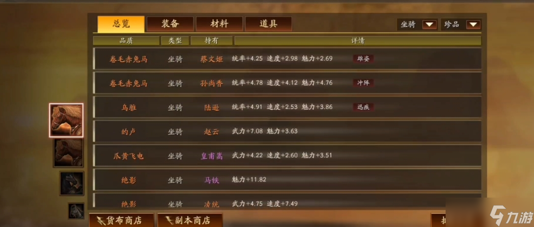 三国志战略版训马加什么点