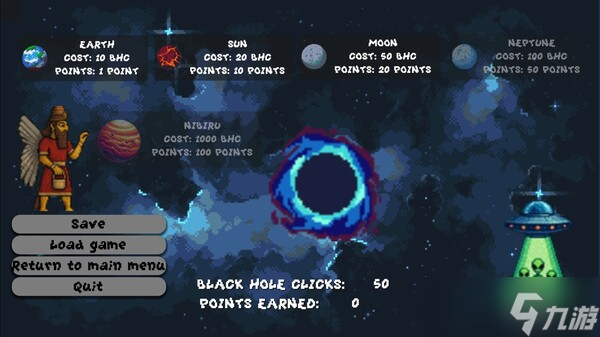 点击式宇宙休闲新作《Annunaki Clicker》7月14日正式登陆Steam商店
