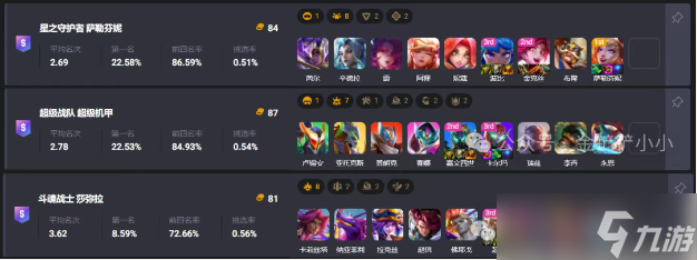 金铲铲之战S15赛季S级强力阵容合集