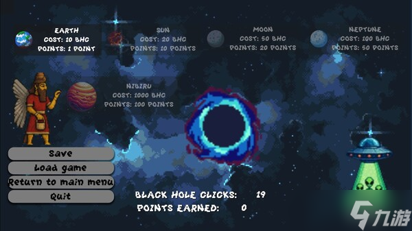 点击式宇宙休闲新作《Annunaki Clicker》7月14日正式登陆Steam商店