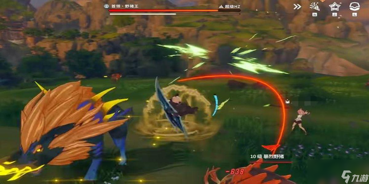 星痕共鸣野猪王如何打