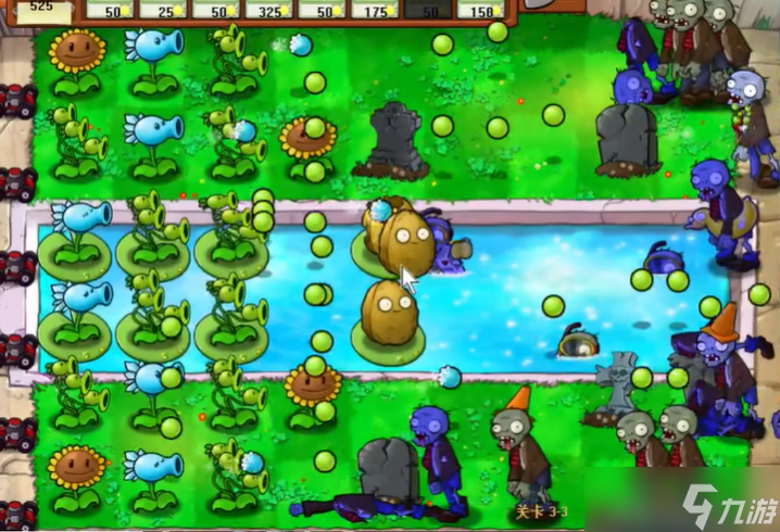 植物大战僵尸95版3-3关怎么过