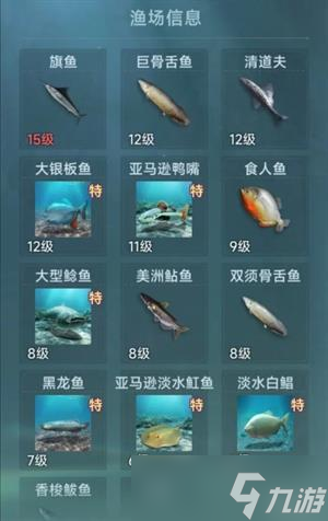 《大航海时代》钓鱼玩法