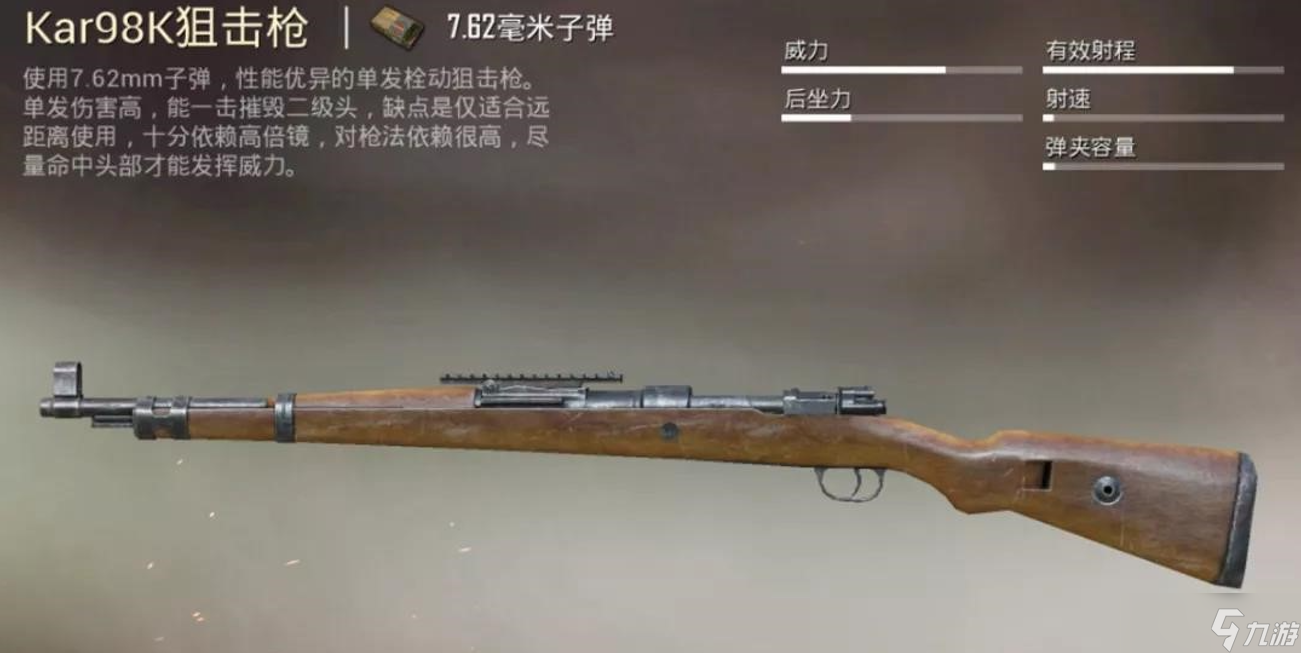 绝地求生哪些枪射程远