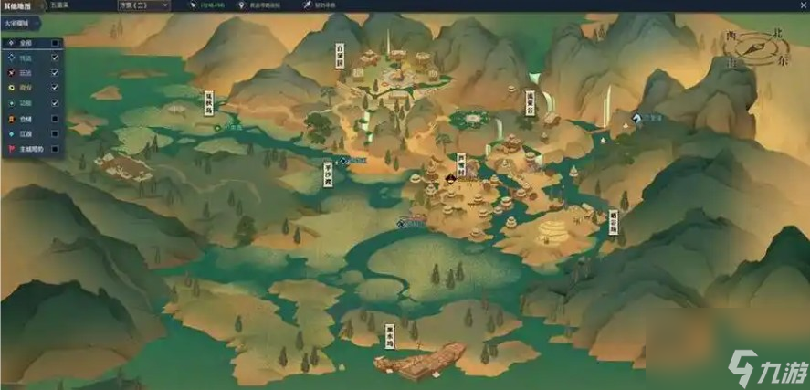 逆水寒青天寨在哪個地圖