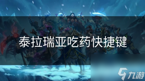 泰拉瑞亞吃藥快捷鍵