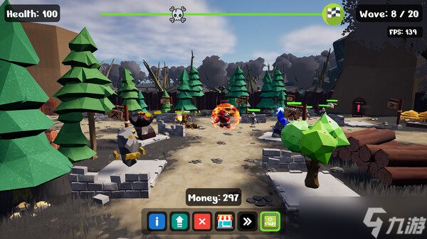 3D塔防游戏《Elemental Rush》7月18日登陆Steam平台